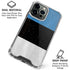 Estonia Flag Distressed iPhone 16 Pro Max Clear Case